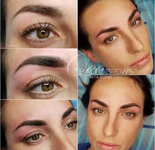 Ombre brows machine