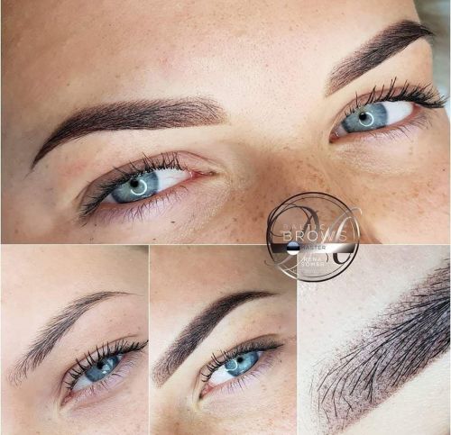 Ombre brows manual & machine