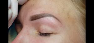 Ombre brows manual+machine