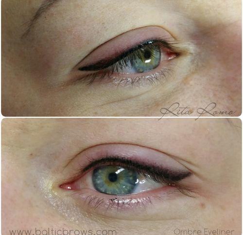 Ombre eyeliner